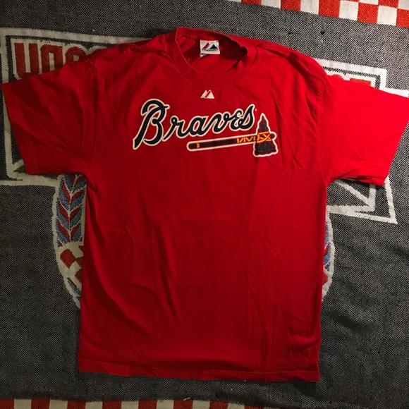 atlanta braves throwback t shirt